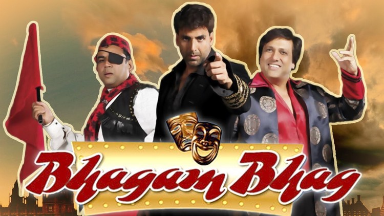 top 10 comedy movies bollywood Bhagam Bhag