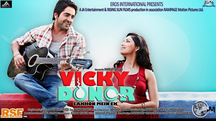 top 10 comedy movies bollywood Vicky Donor 2012