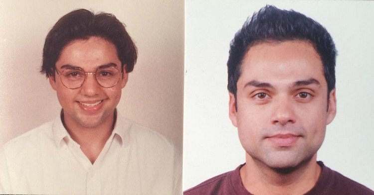 Deol passport photos of Bollywood stars