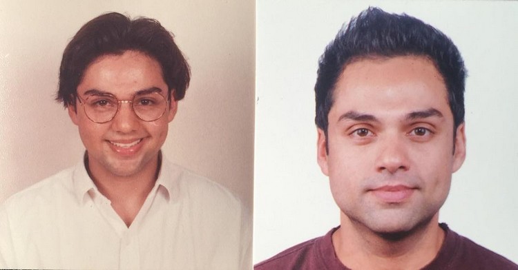 Deol passport photos of Bollywood stars