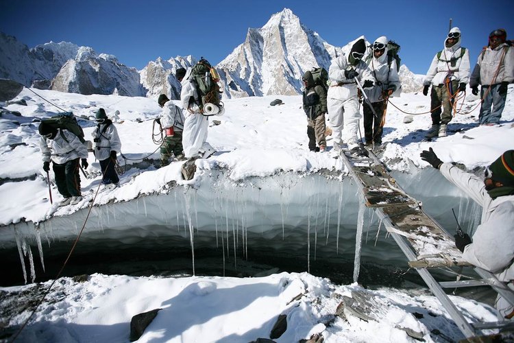 Indian Army On Mountain 3