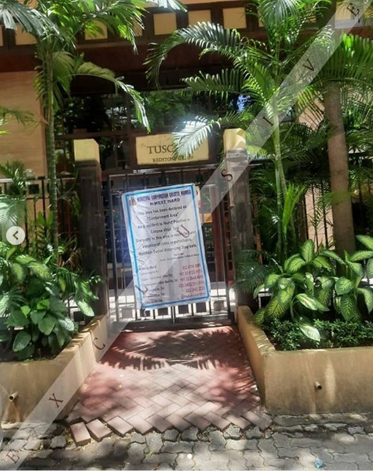 Malaika Arora Building Sealed