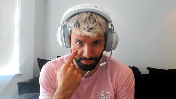 Sergio Aguero Twitch Streamer 2