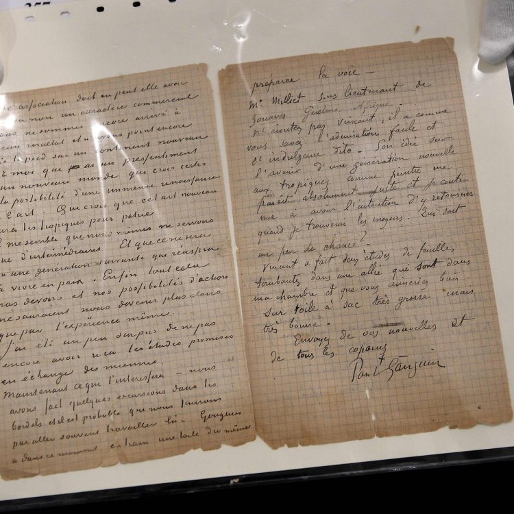 The Only Letter By Van Gogh And Gauguin The Friendship That Cost An Ear