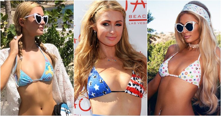 Hollywood celebrities flat-chested 7 paris hilton
