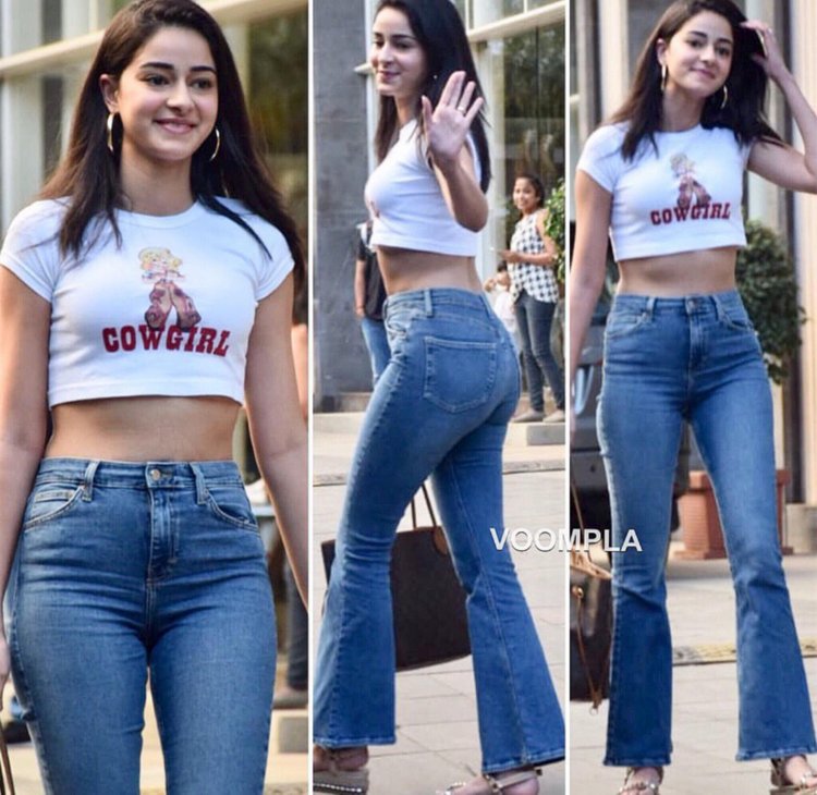 Ananya Panday In Jeans 1