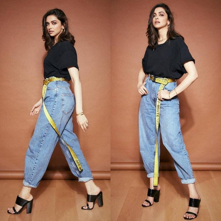 Deepika Padukone In Jeans 1