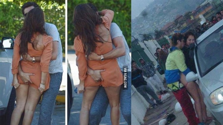 Horny Couples In The Public