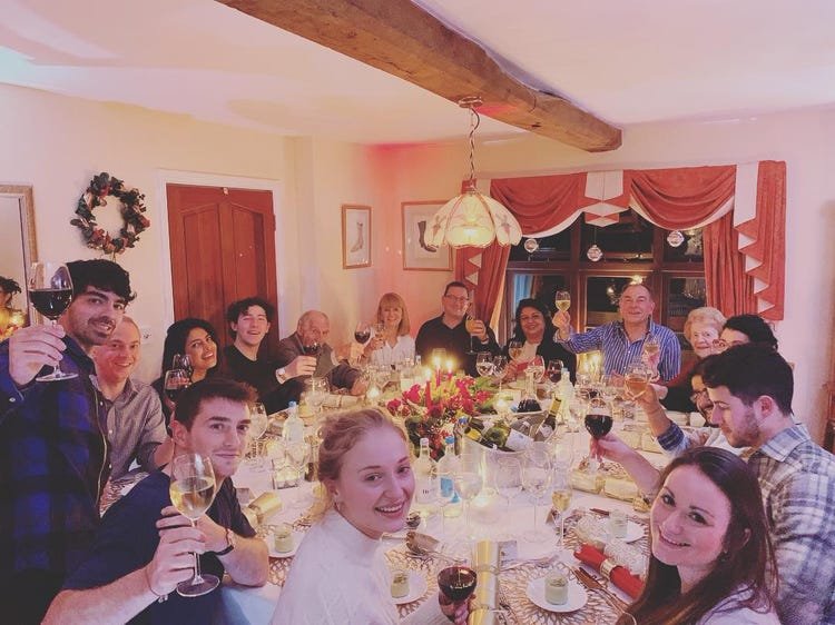 Sophie Turner And Joe Jonas Family