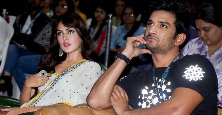 Rhea Chakraborty And Sushant Singh Rajput