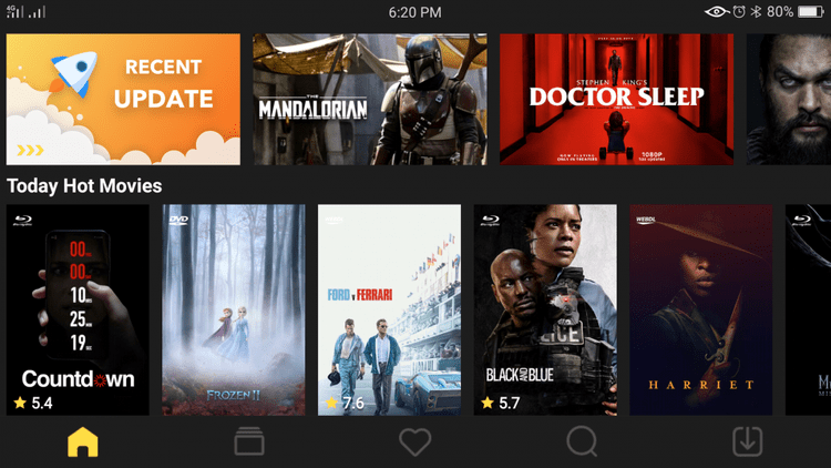 free movie downloads for android tablet to watch offline