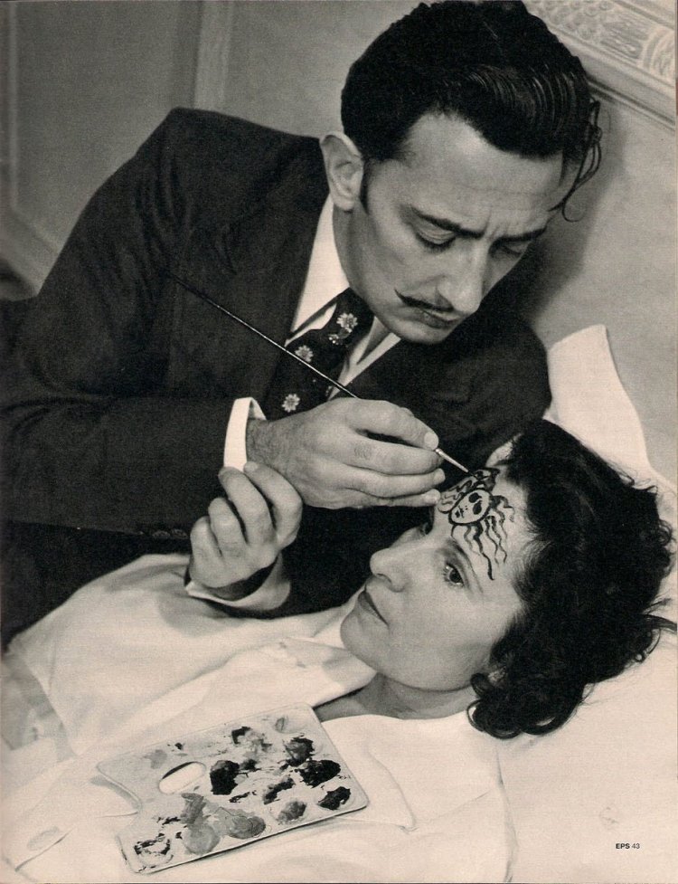 Salvador Dali And Wife