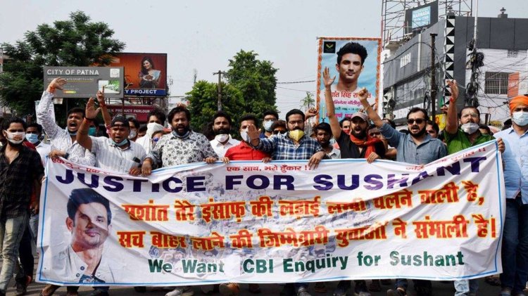 917743 Sushant Protest