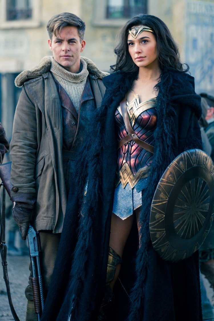 Chris Pine Wonder Woman Cast