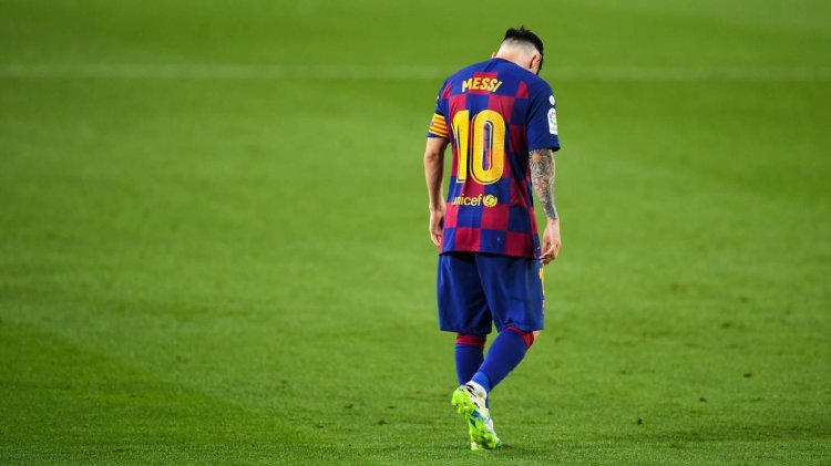 Lionel Messi At Barcelona