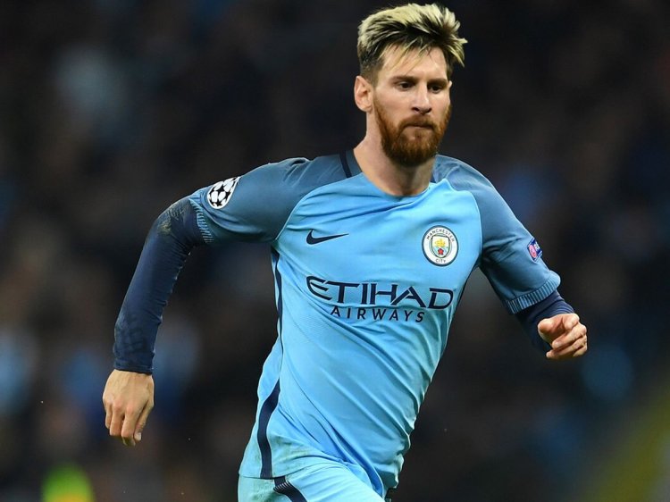 Messi In Manchester City