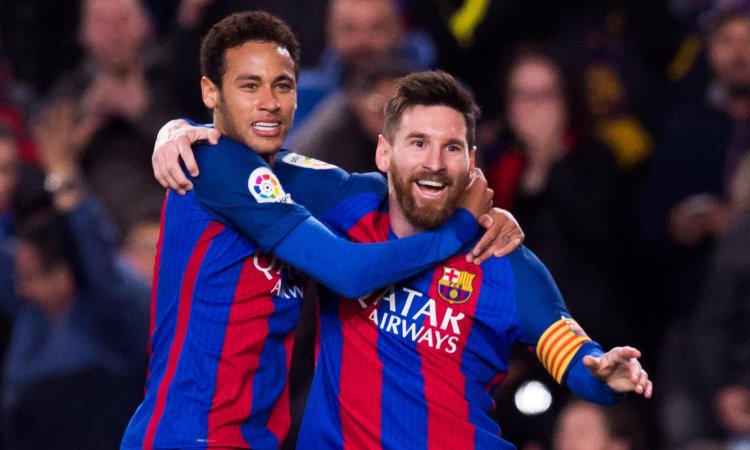 Neymar And Messi