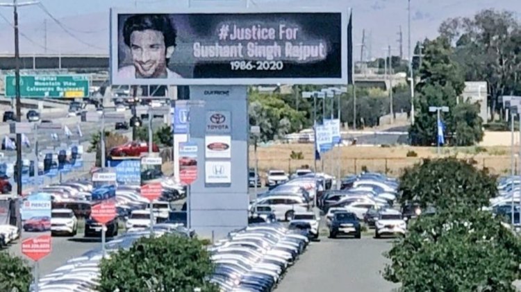Justice For Sushant Billboard
