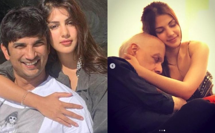 Rhea Chakraborty And Sushant And Mahesh Bhatt