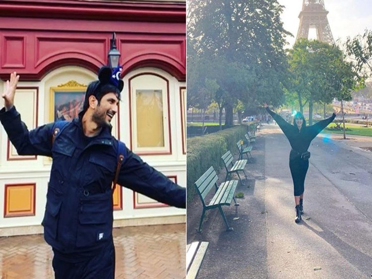 Sushant And Rhea In Europe Trip