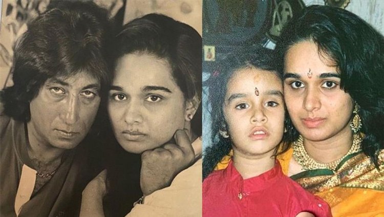 Shakti Kapoor Wife And Daughter Old Photo