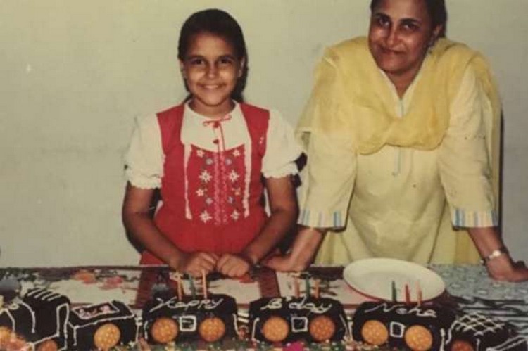 Neha Dhupia Childhood Pics 2