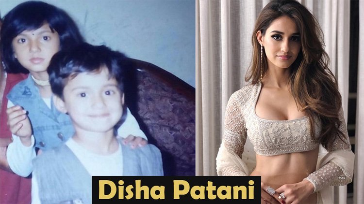 Bollywood-Actress-Childhood-Photos-With-Name-Disha-Patani