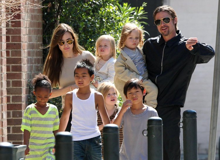 Angelina Jolie Brad Pitt Family