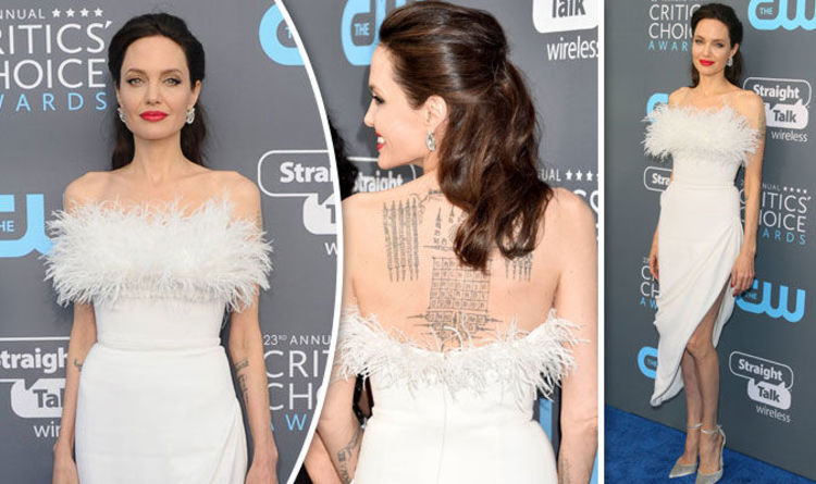 Angelina Jolie 2018 Critics Choice Awards 2