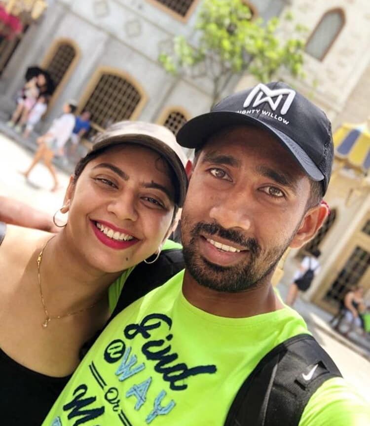 Wriddhiman Saha Wife 2