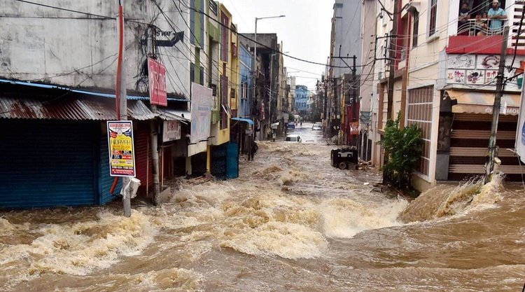 Rain In Hyderabad 1