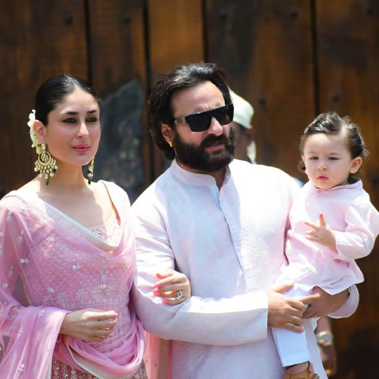 Kareena Kapoor And Saif Ali Khan Family