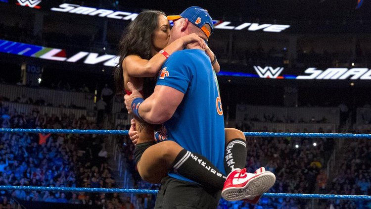 Nikki Bella And John Cena. 