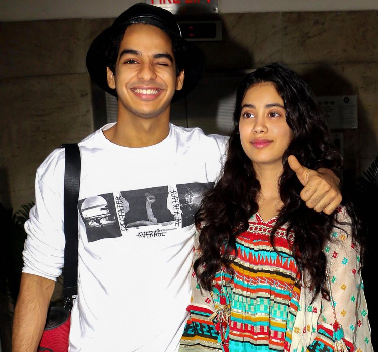 Ishaan Khatter And Janhvi Kapoor