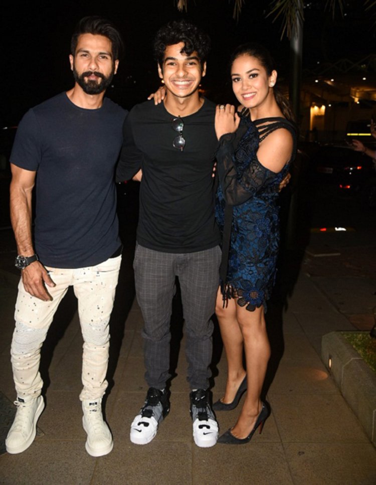 Shahid Kapoor And Ishaan Khatter