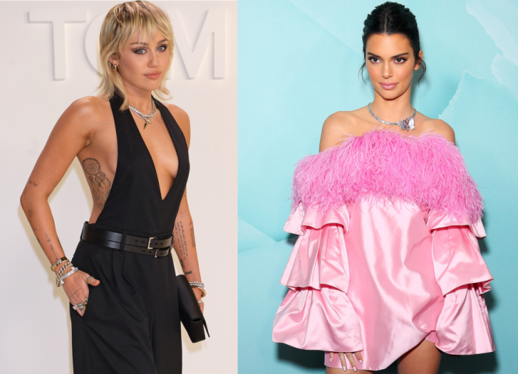 Miley Cyrus Kendall Jenner 2