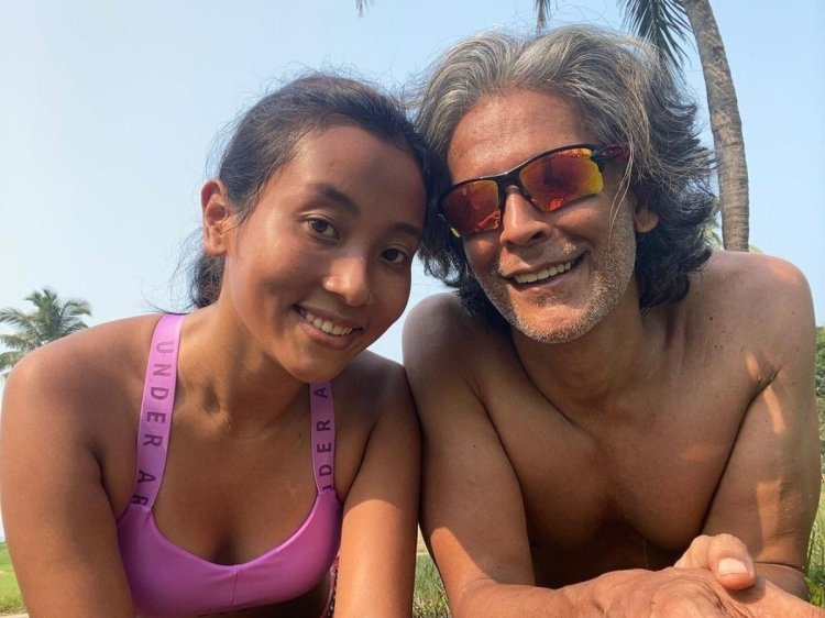 Milind Soman Second Wife