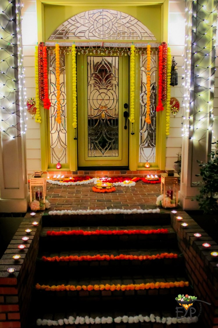 Diwali Flower Decoration 4