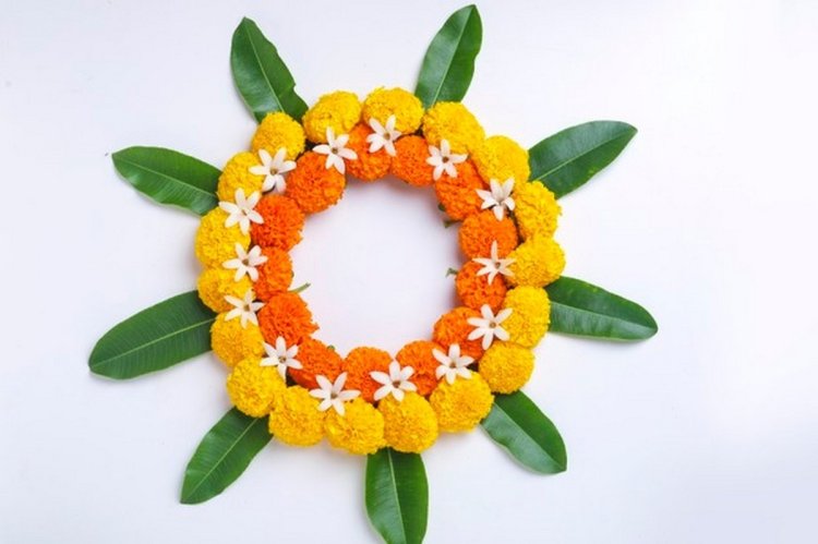 Diwali Flower Decoration 11