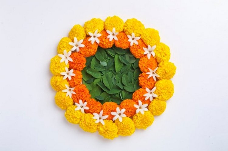 Diwali Flower Decoration 14