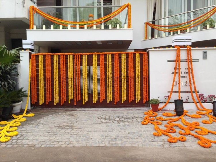 Diwali Flower Decoration 2