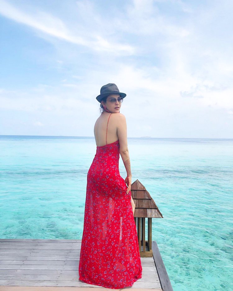 Kajal Aggarwal Honeymoon Pics 1