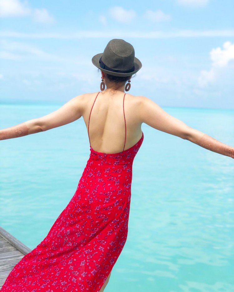 Kajal Aggarwal Honeymoon Pics 2