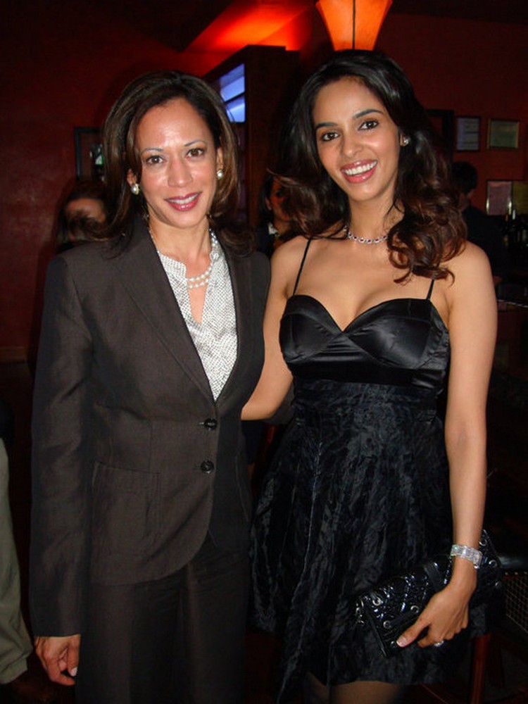 Mallika Sherawat And Kamala Harris