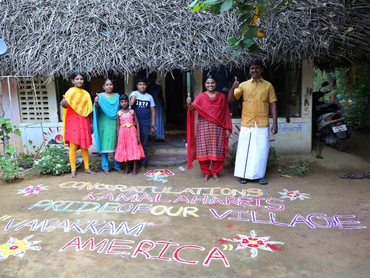 South Indian Celebrate Kamala Harris Victory 1