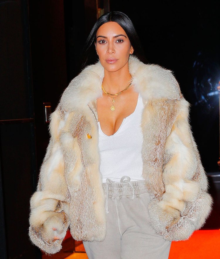 Fur Clothing On Hollywood Celebrities