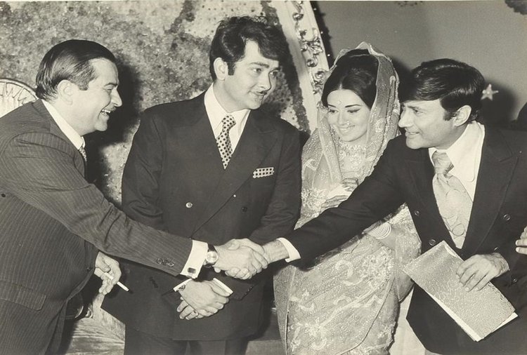 Randhir Kapoor And Babita Kapoor 1