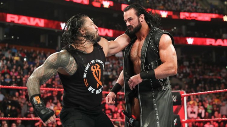Drew Mcintyre Vs Roman Reigns
