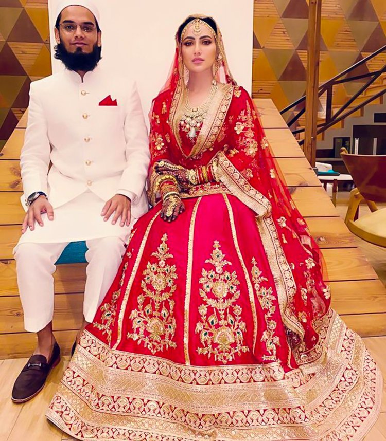 Full Album Of Sana Khan Wedding Photos With Anas Sayed [20 Nov 2020 ...