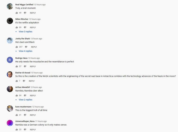 Comments On Adolf Hitler Politician In Namibia